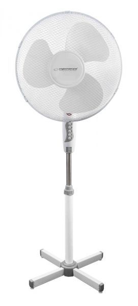 Esperanza Pedestal Cooling Fan 16" Hurricane White
