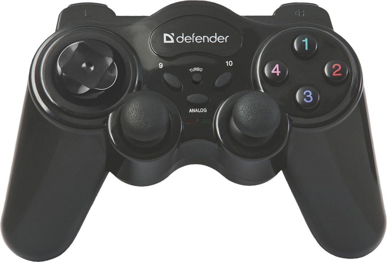 Defender Game Master Wireless gamepad Black