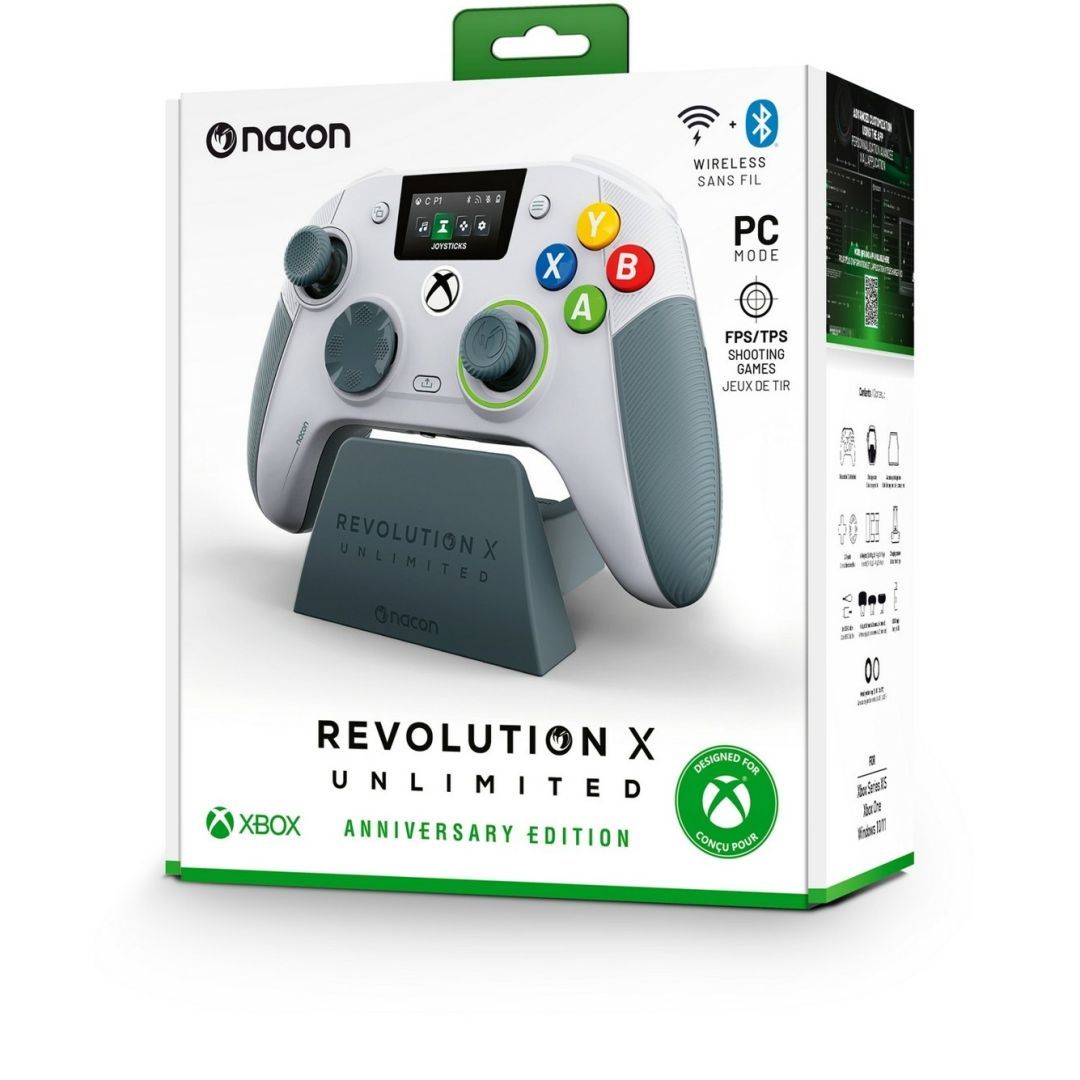Nacon Revolution X 360 Anniversary Edition Unlimited Wireless Bluetooth Gamepad Black