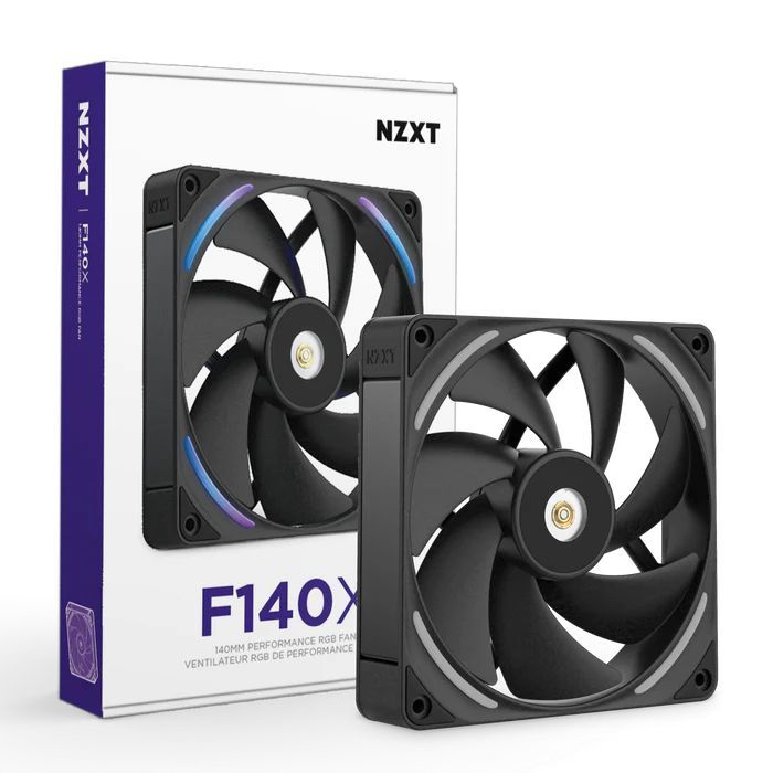 NZXT F140X 140mm Performance RGB Fan Black