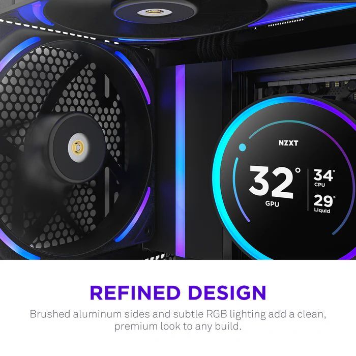 NZXT F140X 140mm Performance RGB Fan Black