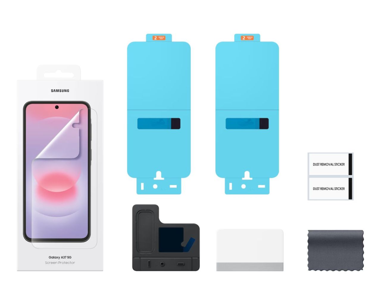 Samsung Galaxy A37 Screen Protector Transparent