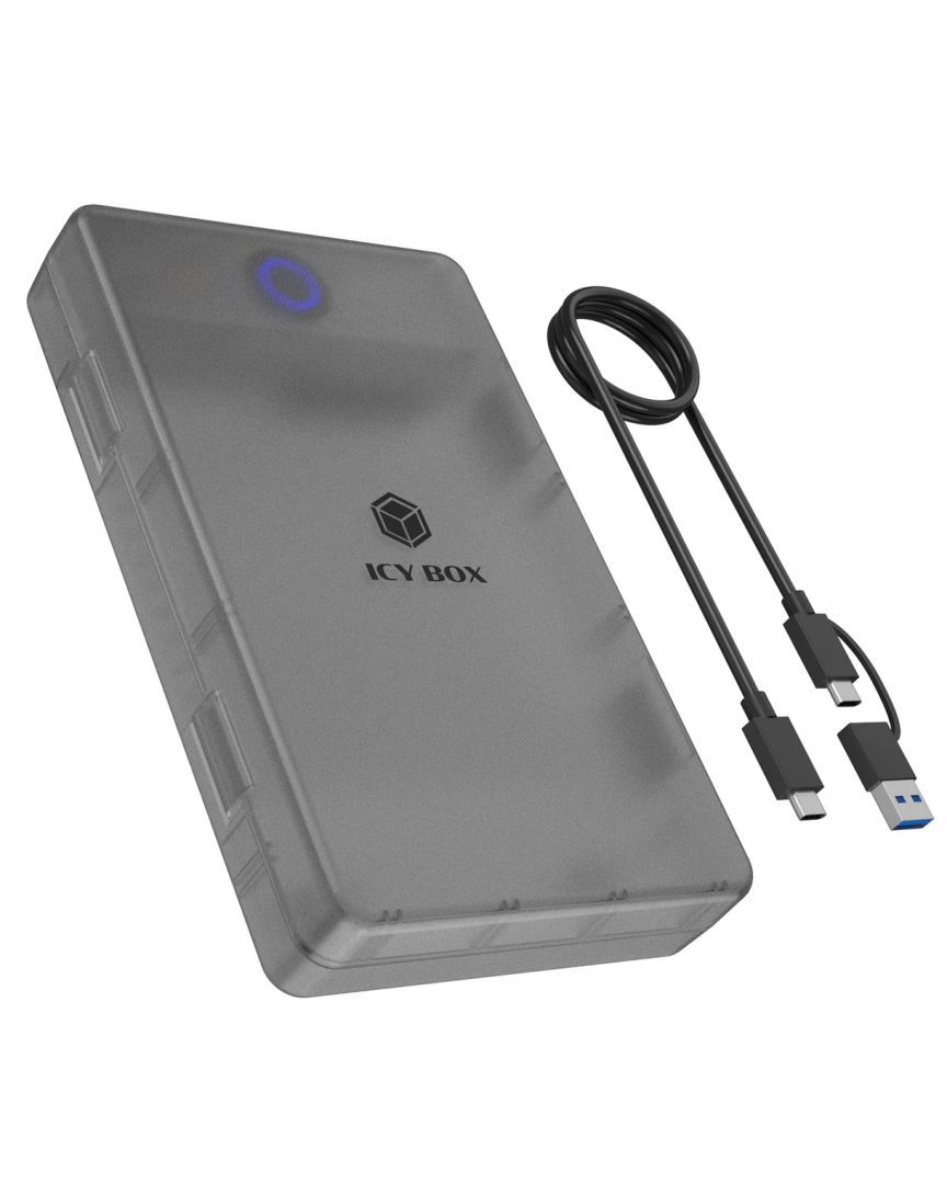 Raidsonic IB-388-CU3 Enclosure for 2.5"/3.5" SATA SSD/HDD Raidsonic IB-388-CU3 Enclosure for 2.5"/3.5" SATA SSD/HDD