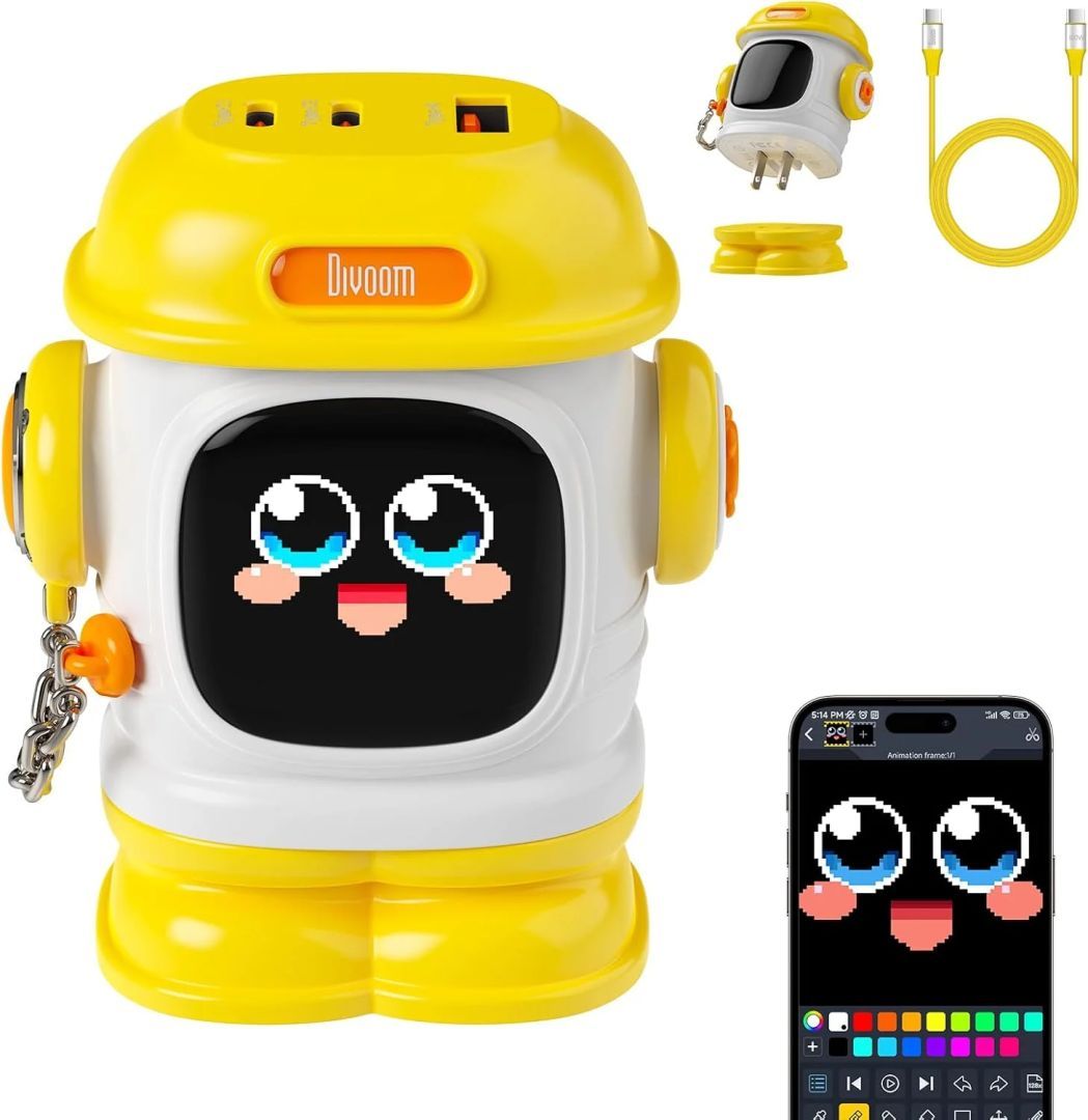 Divoom Dipow-65W Multi-socket 65W Fast Charger Yellow