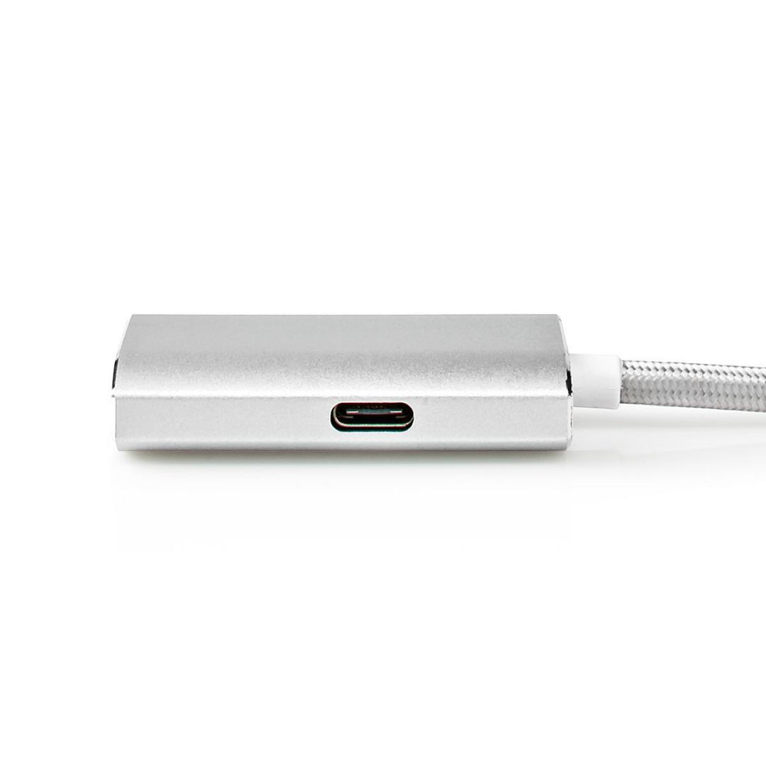 Nedis USB 3.2 Gen 1 USB-C Male - HDMI Output 4K60Hz 2m Silver