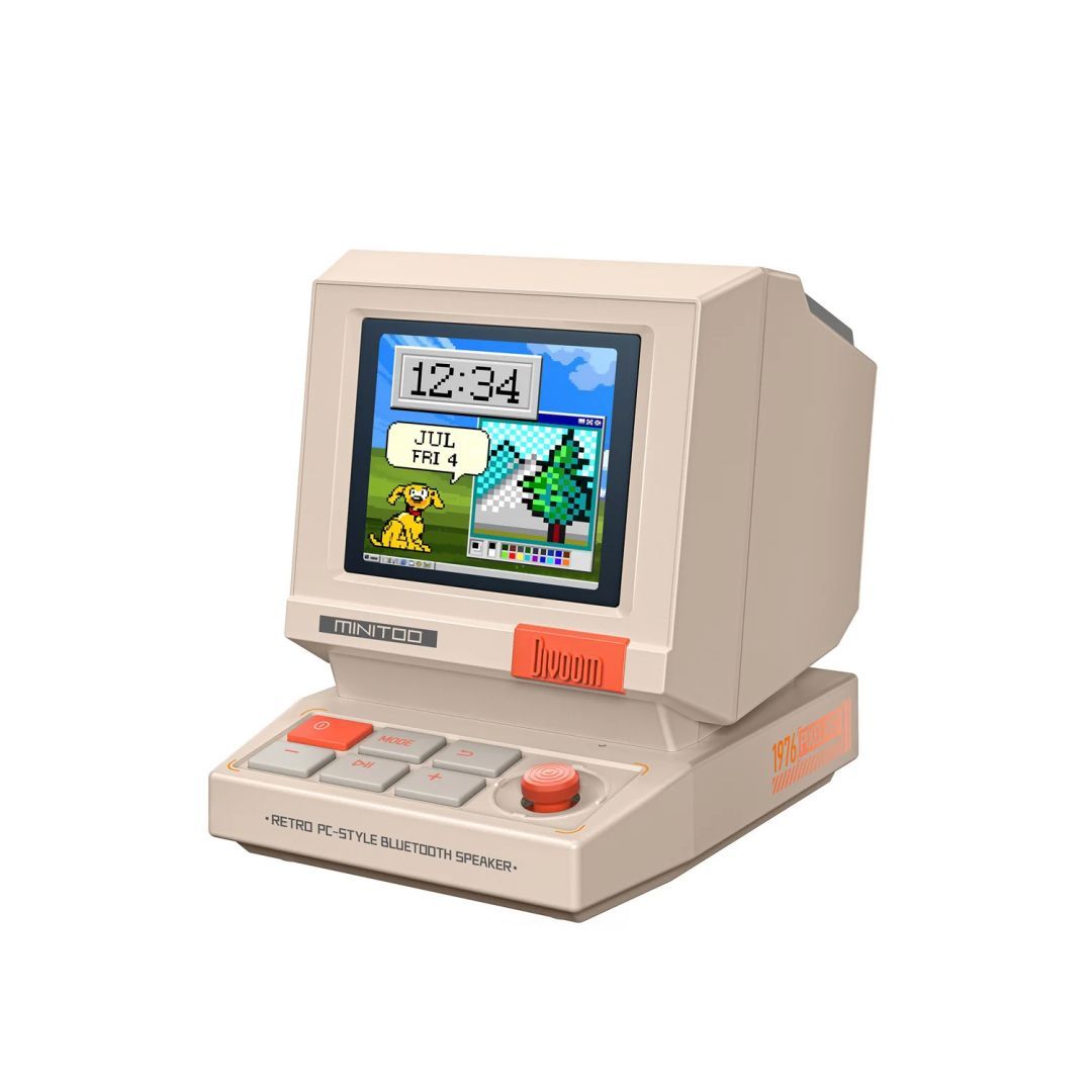 Divoom MiniToo Bluetooth Speaker Grey