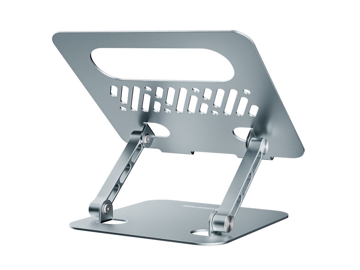 Conceptronic THANA10G Foldable Laptop Stand Adjustable Height Grey