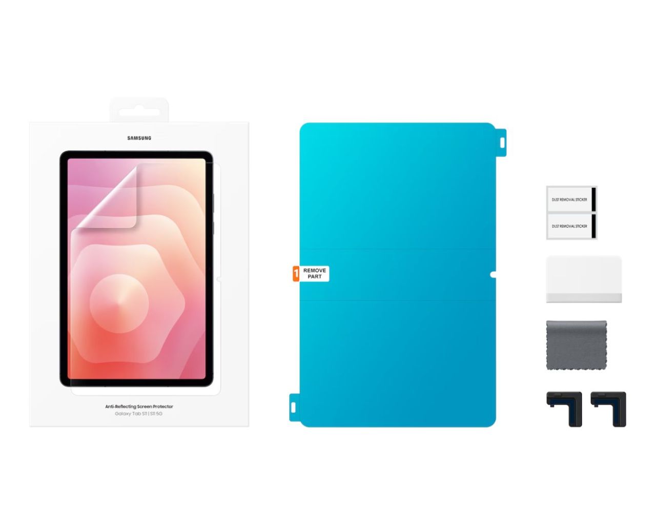 Samsung Galaxy Tab S11 Anti-Reflecting Screen Protector Transparent