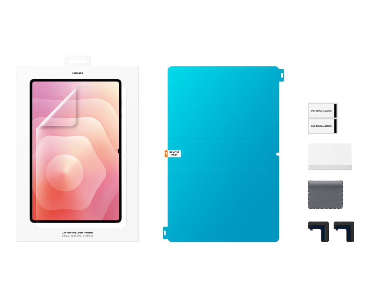 Samsung Galaxy Tab S11 Ultra Anti-Reflecting Screen Protector Transparent