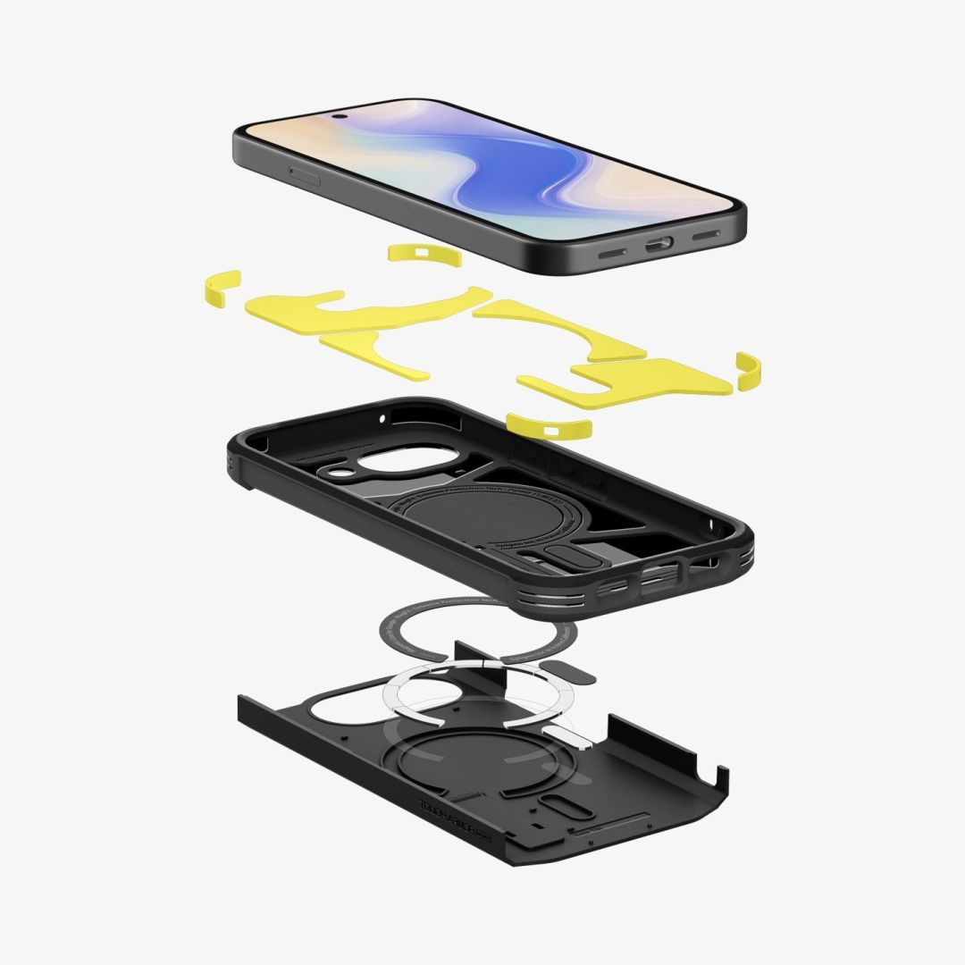 Spigen Tough Armor MagSafe case for Google Pixel 10a Black