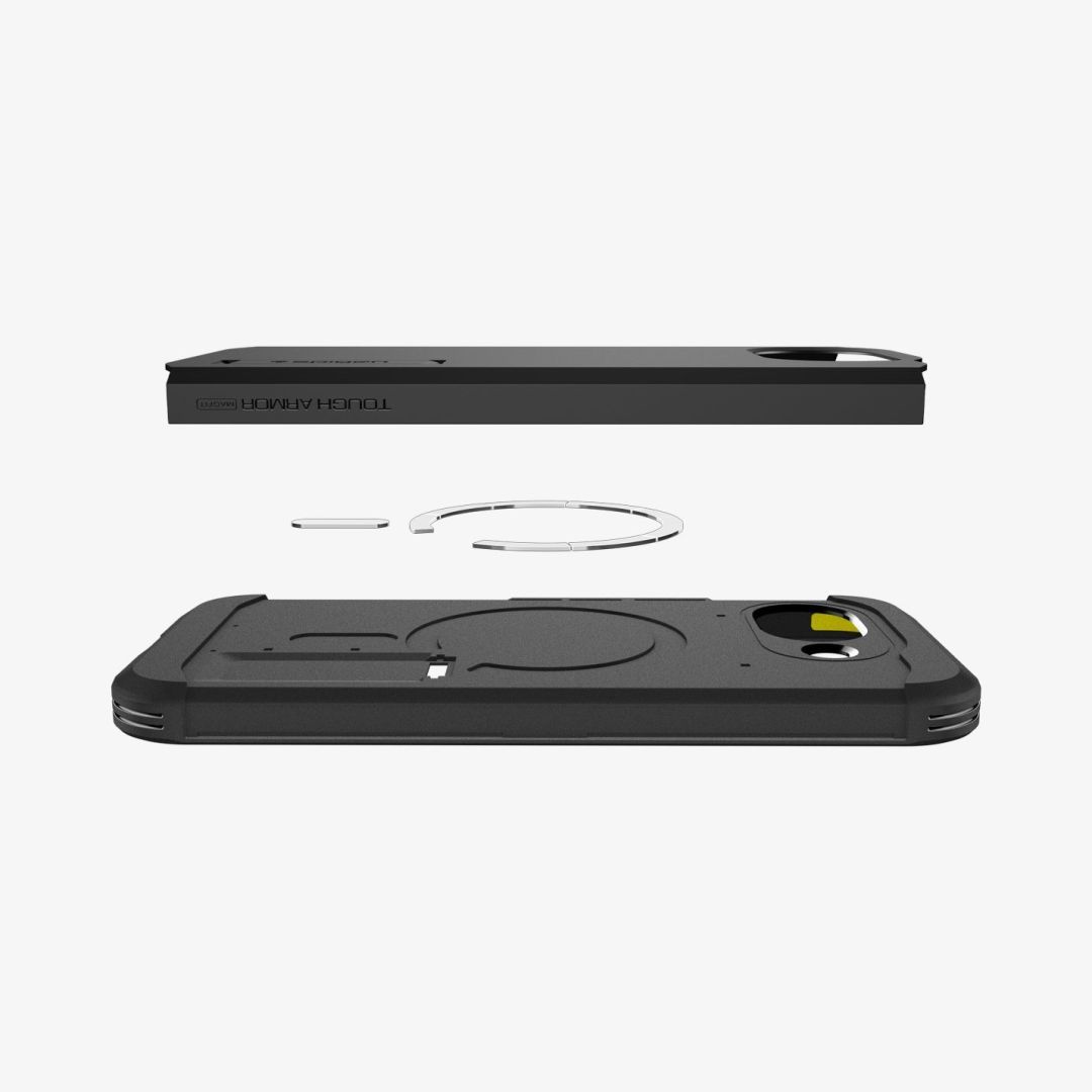 Spigen Tough Armor MagSafe case for Google Pixel 10a Black