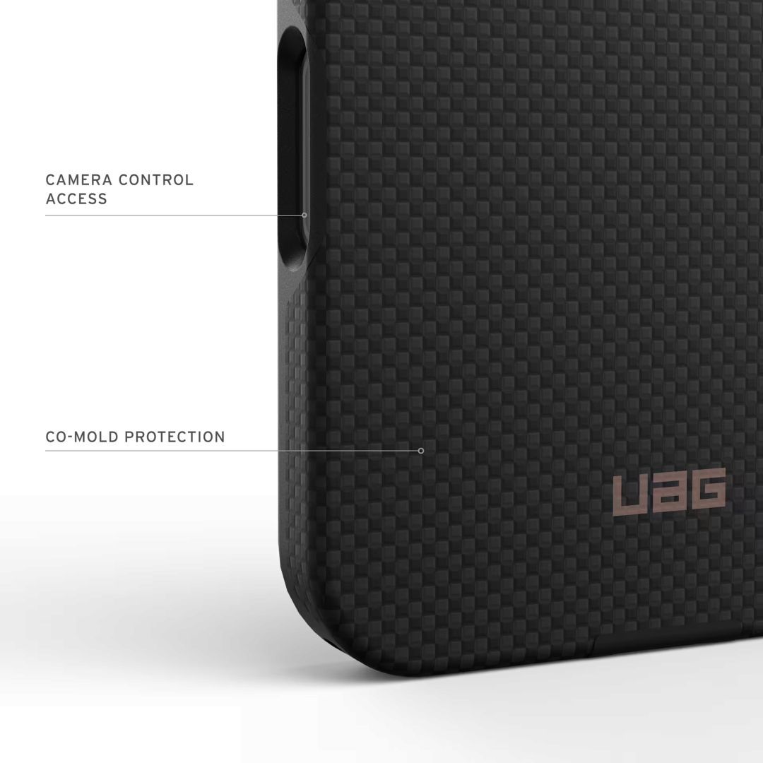 UAG Fiber Armor case for iPhone 17 Pro Max Kevlar Graphite/Bronze