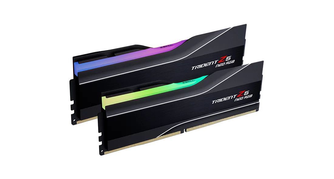 G.SKILL 48GB DDR5 6400MHz Kit(2x24GB) Trident Z5 Neo RGB Black G.SKILL 48GB DDR5 6400MHz Kit(2x24GB) Trident Z5 Neo RGB Black