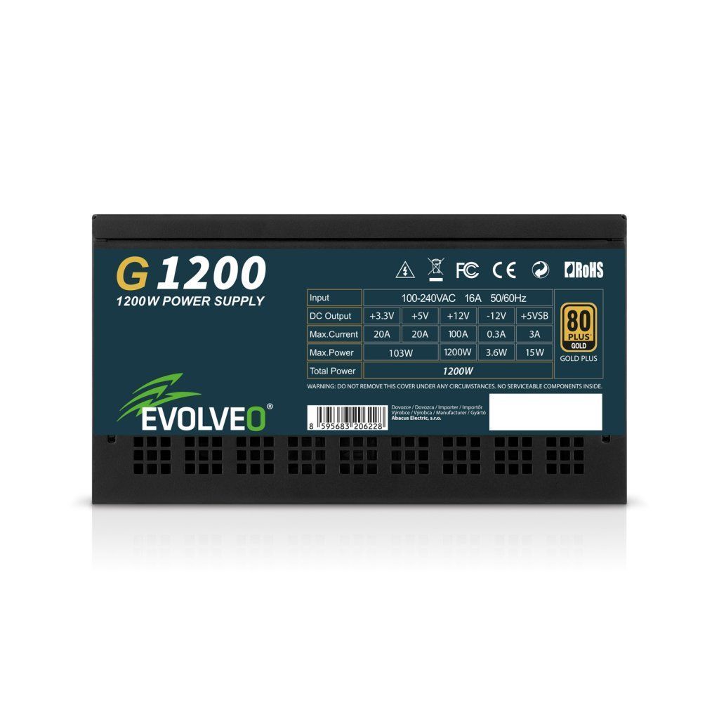 Evolveo 1200W 80+ Gold G1200