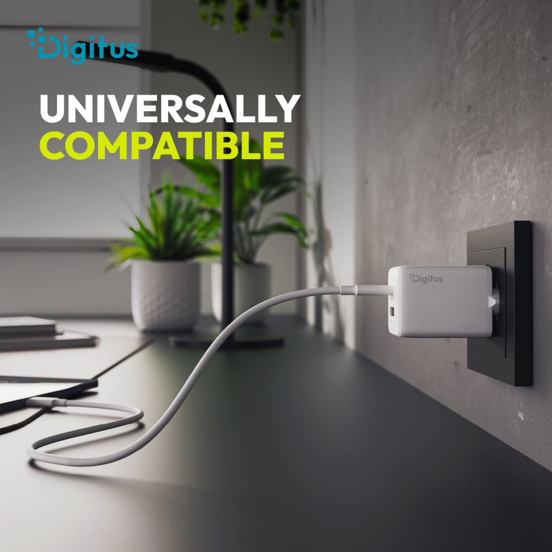 Digitus USB GaN Charger 45W White