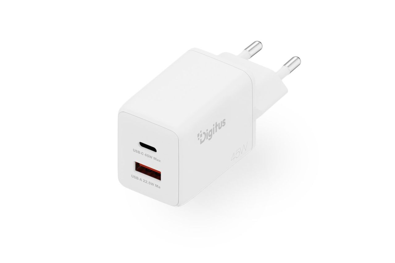 Digitus USB GaN Charger 45W White