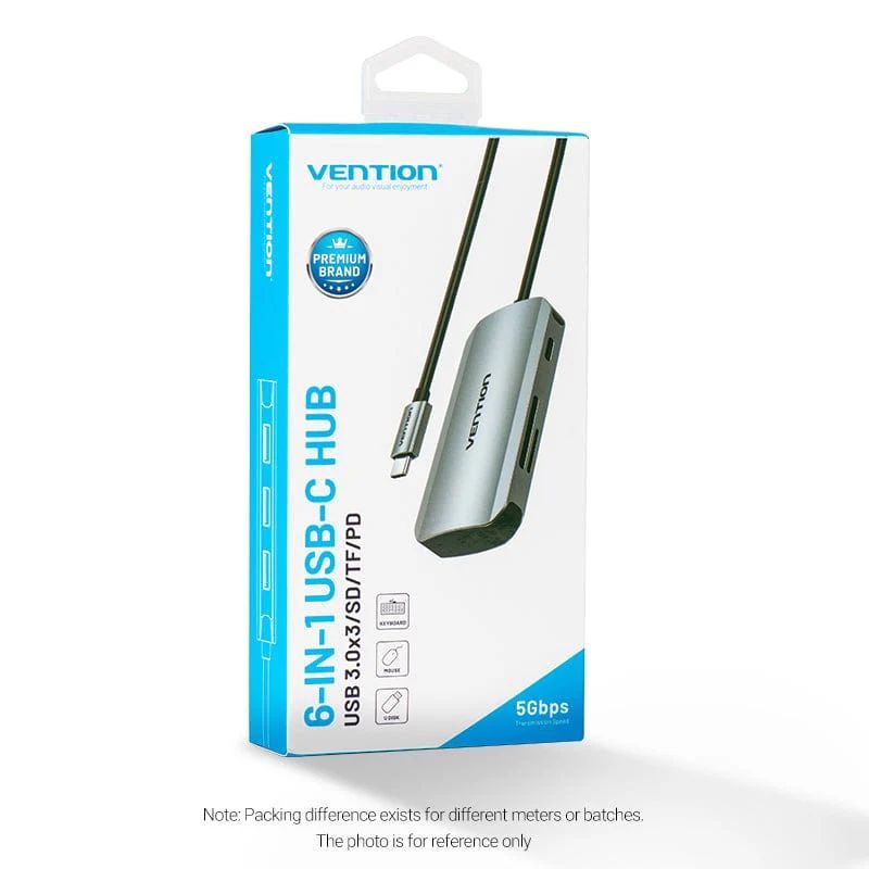 Vention TNHHB USB3.0 Card Reader Silver
