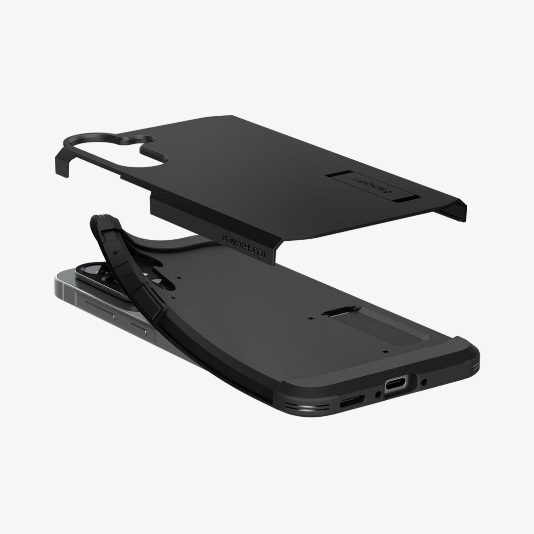Spigen Tough Armor case for Samsung Galaxy A37 5G Black