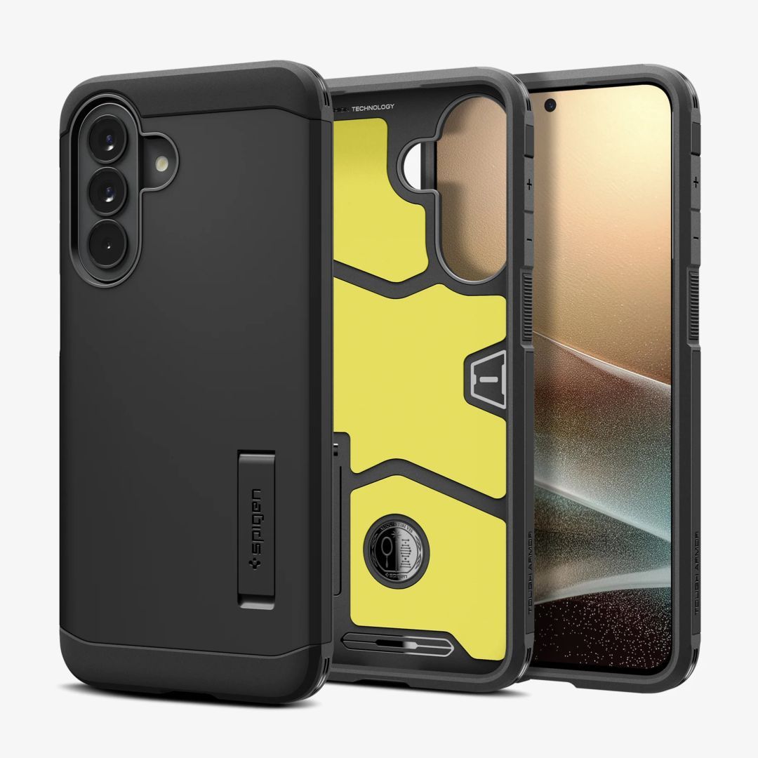 Spigen Tough Armor case for Samsung Galaxy A57 5G Black