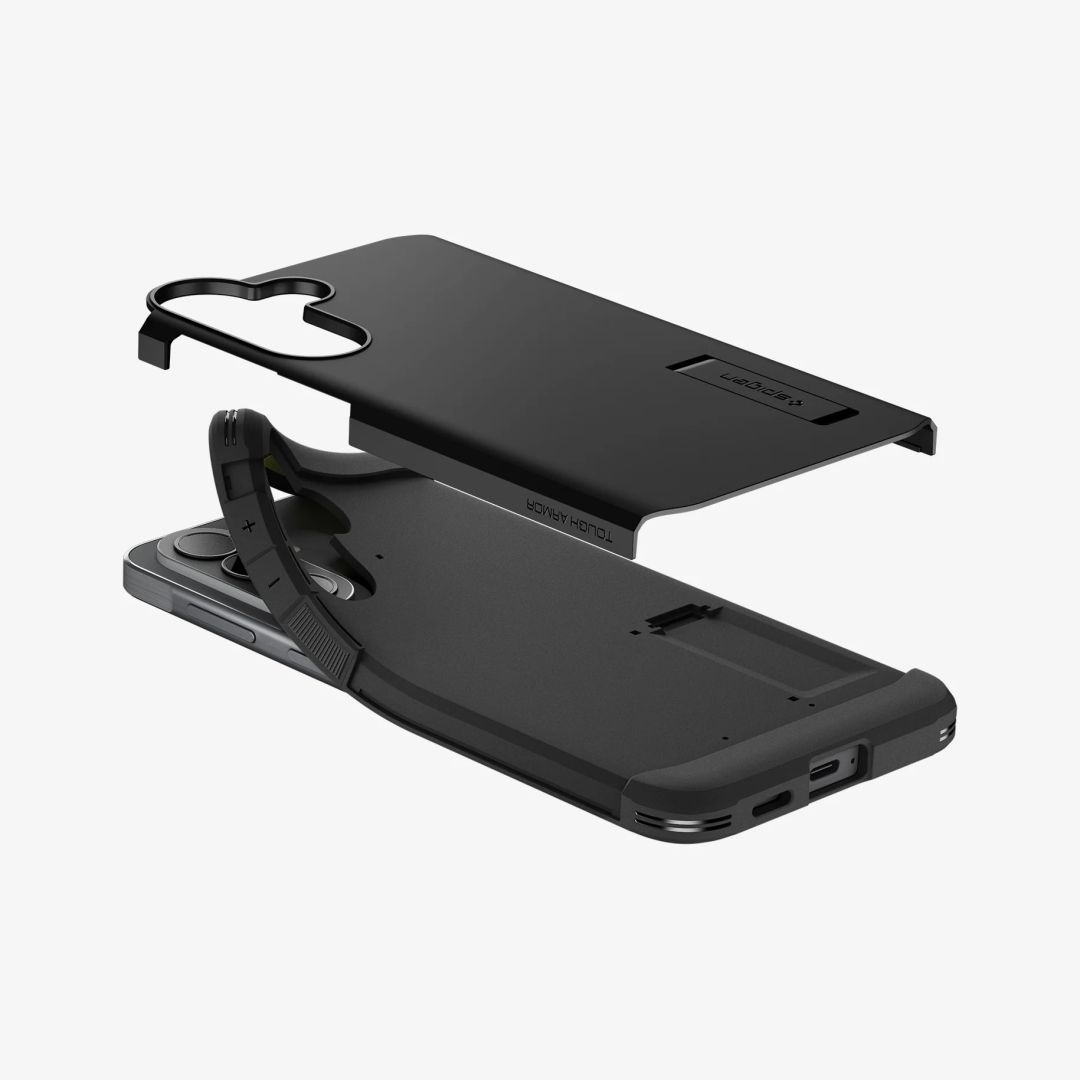 Spigen Tough Armor case for Samsung Galaxy A57 5G Black