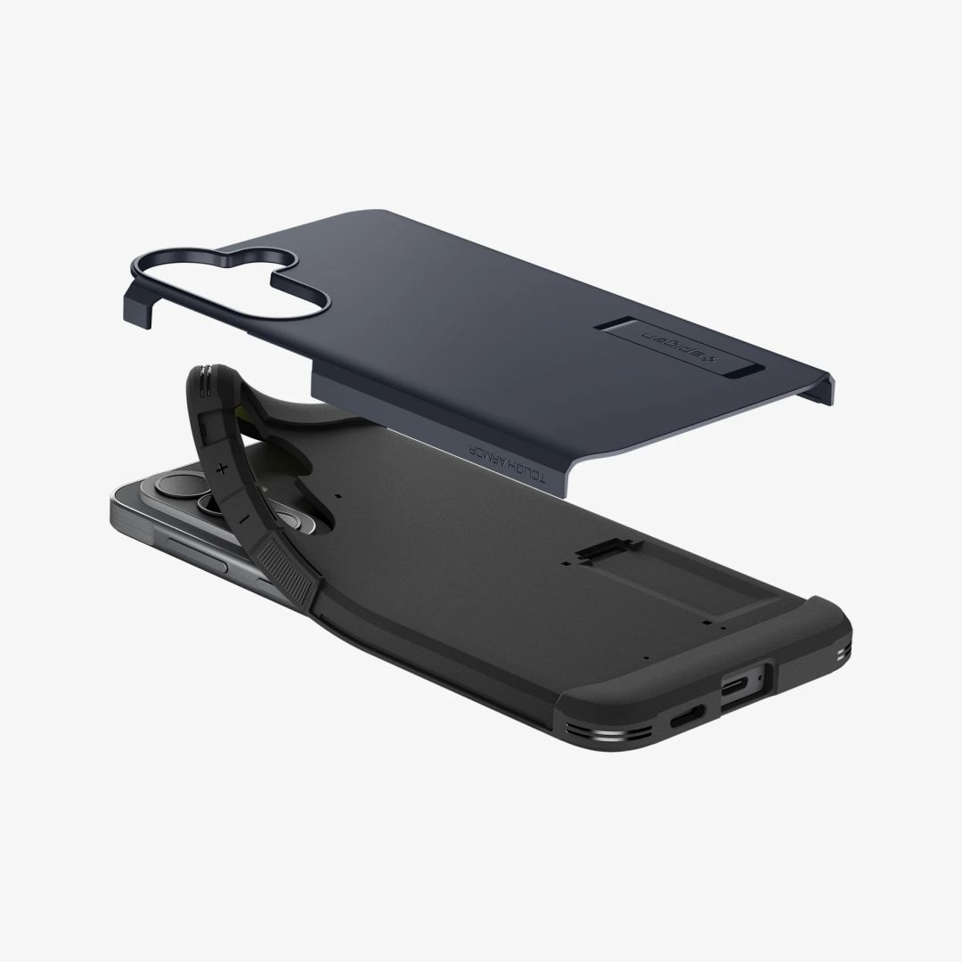 Spigen Tough Armor case for Samsung Galaxy A57 5G Metal Slate