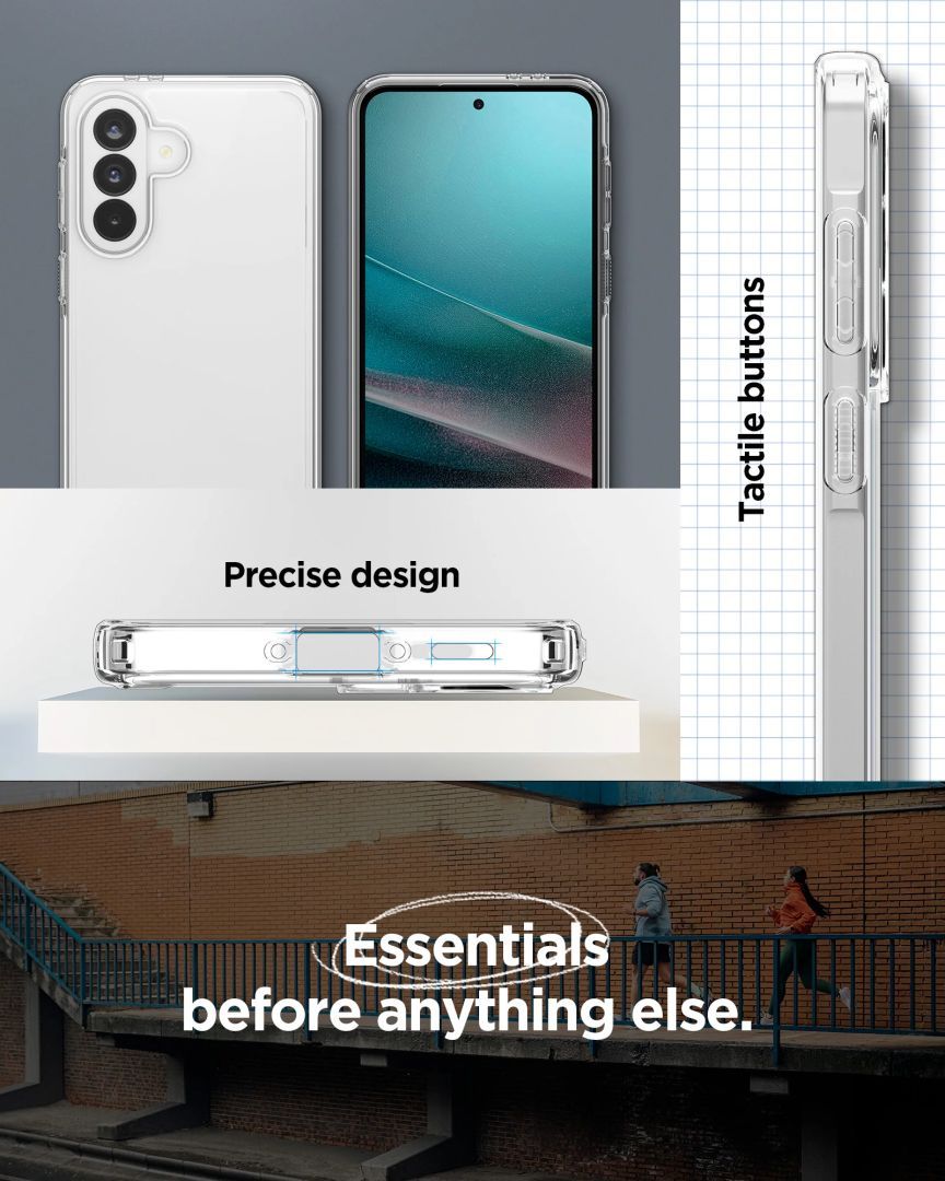 Spigen Ultra Hybrid case for Samsung Galaxy A37 5G Crystal Clear