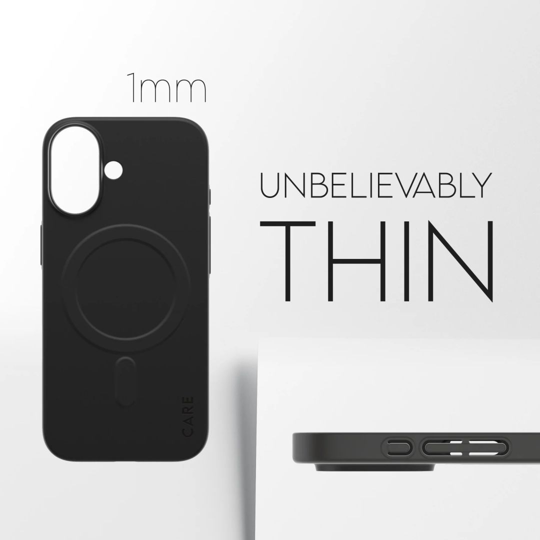 PanzerGlass Care slim MagSafe case for iPhone 17 Black