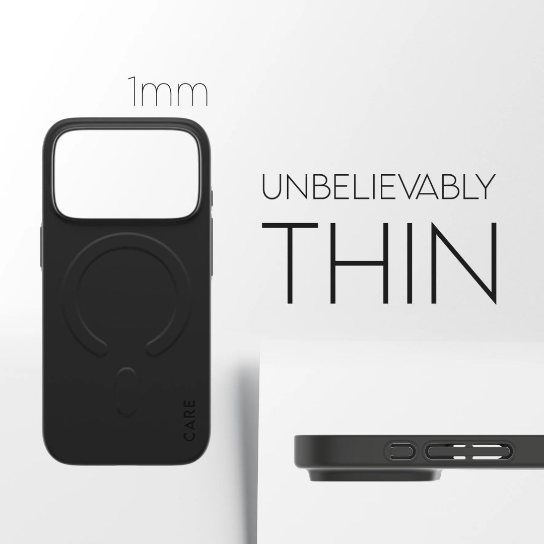PanzerGlass Care slim MagSafe case for iPhone 17 Pro Black