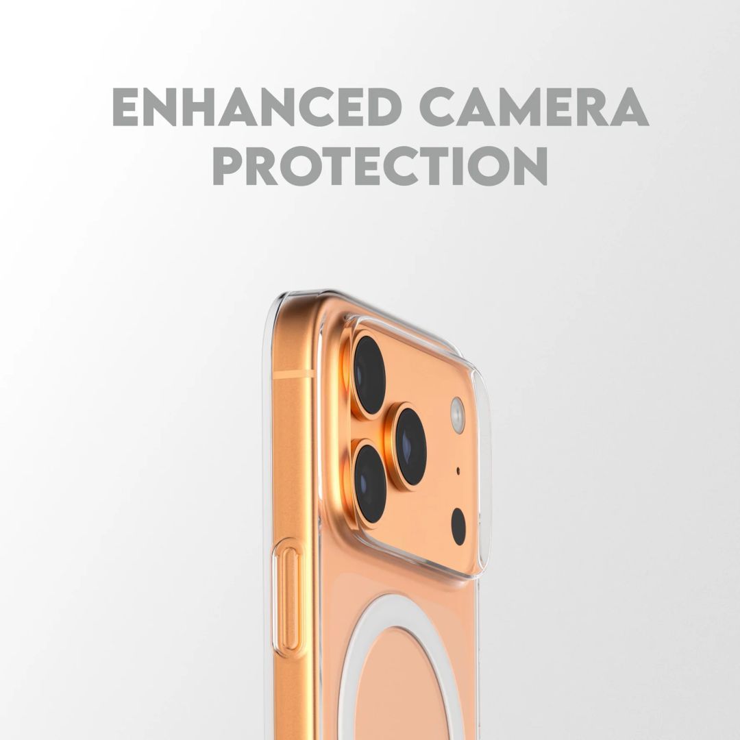 PanzerGlass Care slim MagSafe case for iPhone 17 Pro Transparent