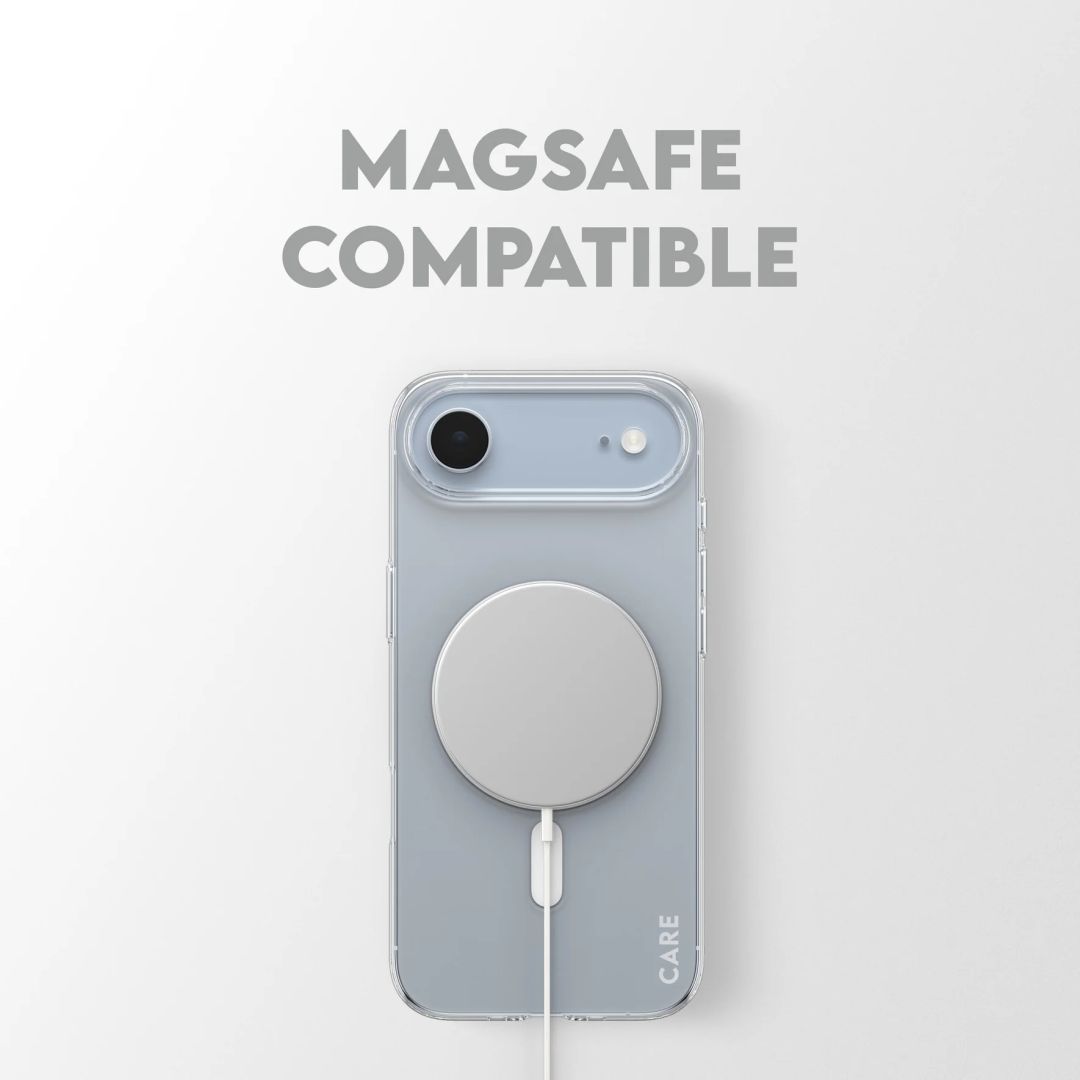 PanzerGlass Care slim MagSafe case for iPhone Air Transaprent