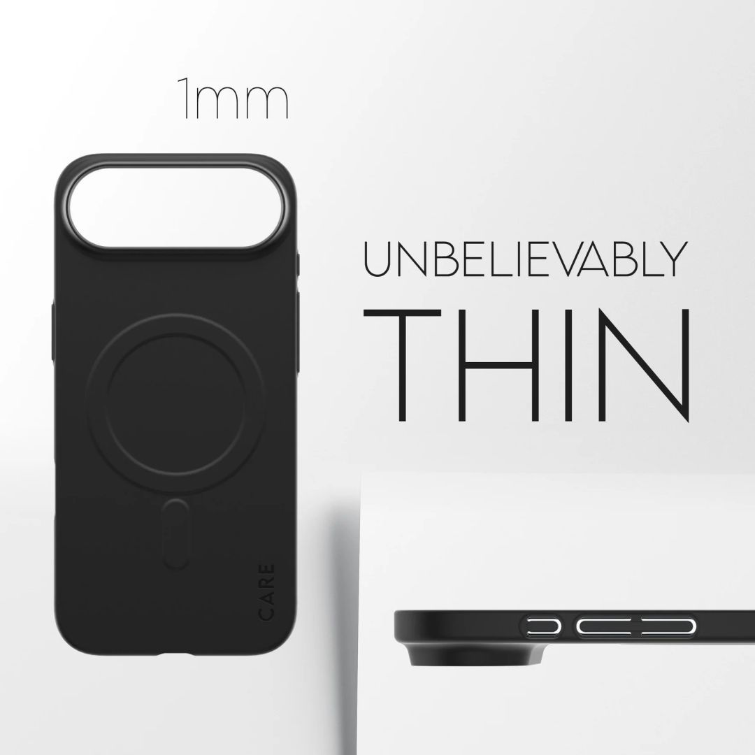 PanzerGlass Care slim MagSafe case for iPhone Air Black
