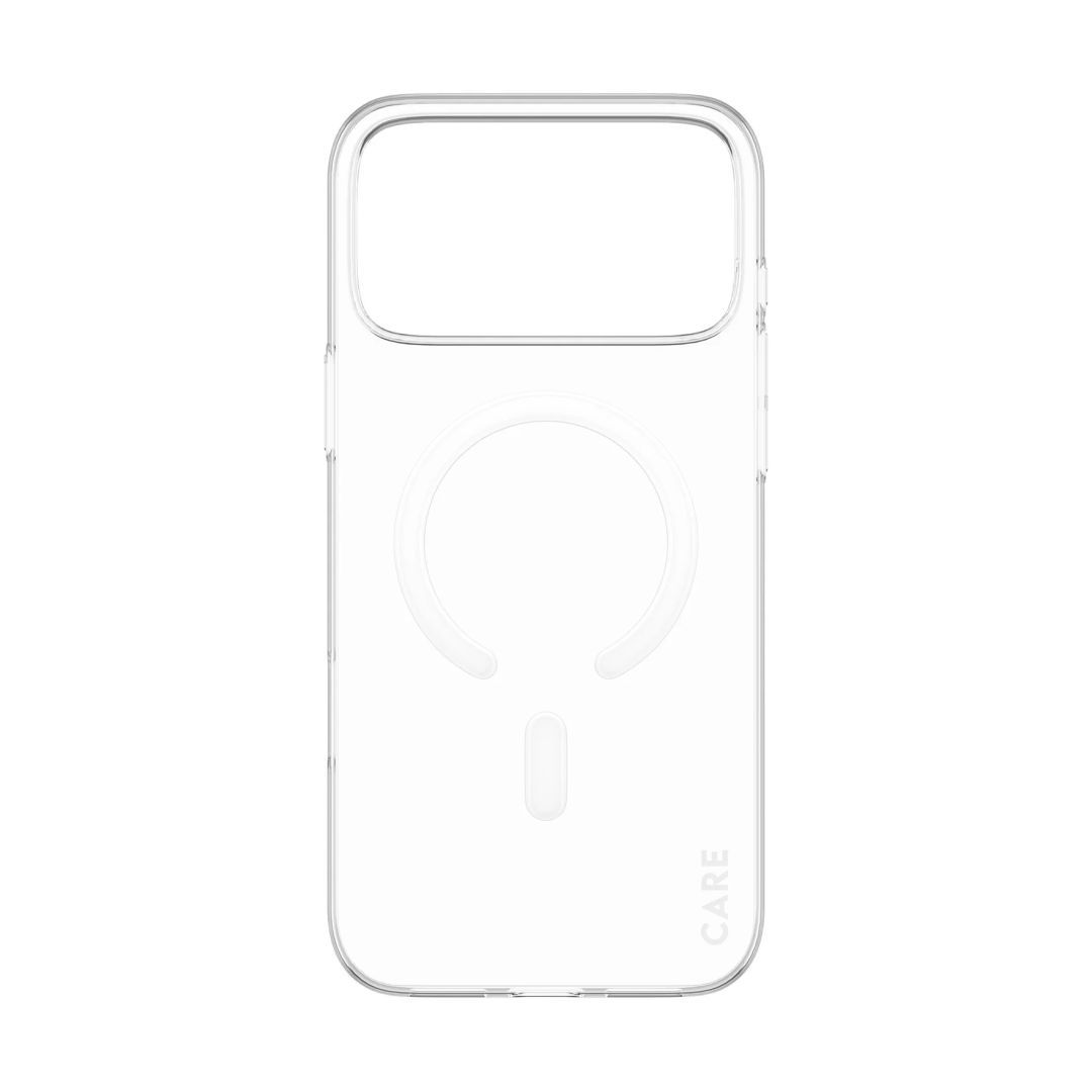 PanzerGlass Care slim MagSafe case for iPhone 17 Pro Max Transaprent