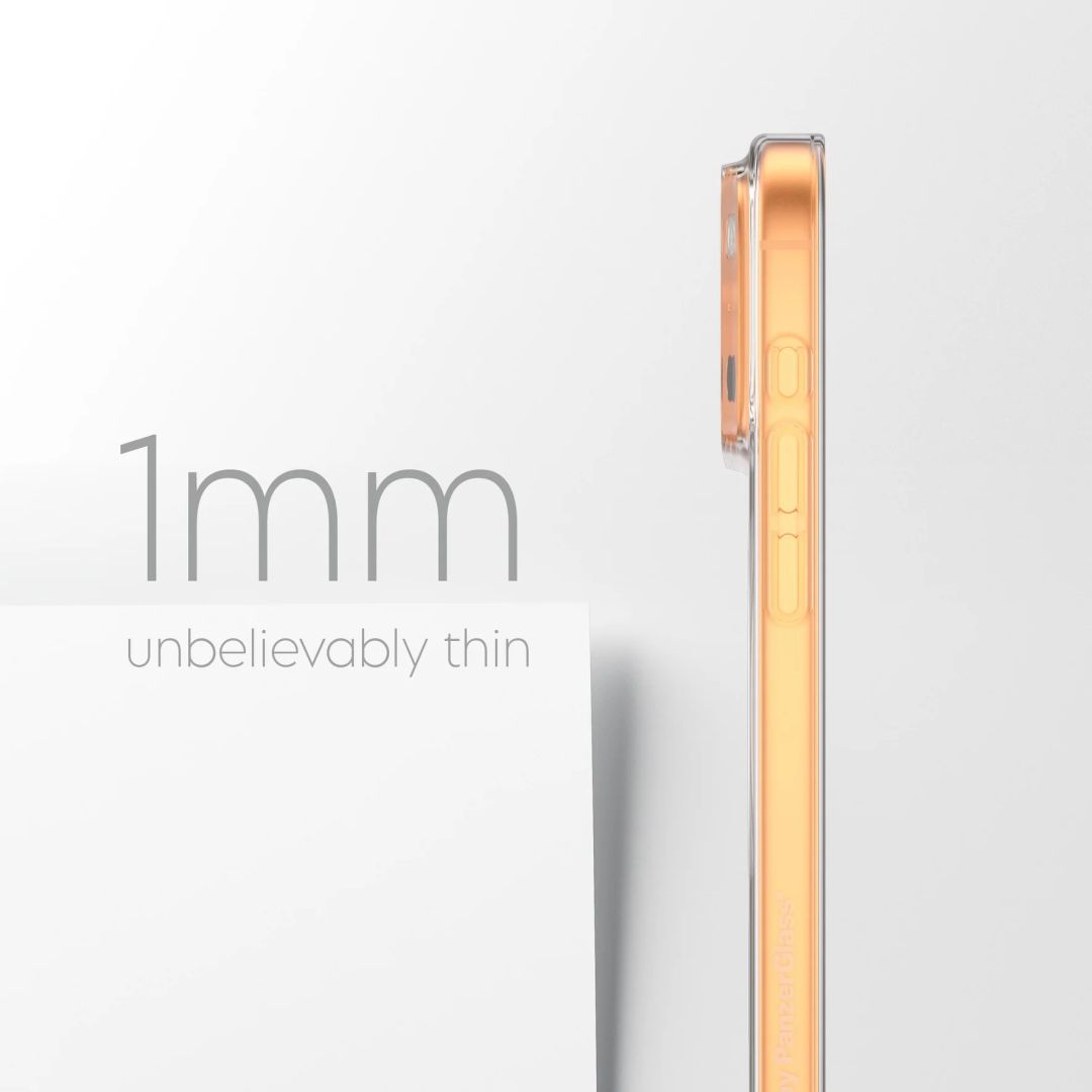 PanzerGlass Care slim MagSafe case for iPhone 17 Pro Max Transaprent