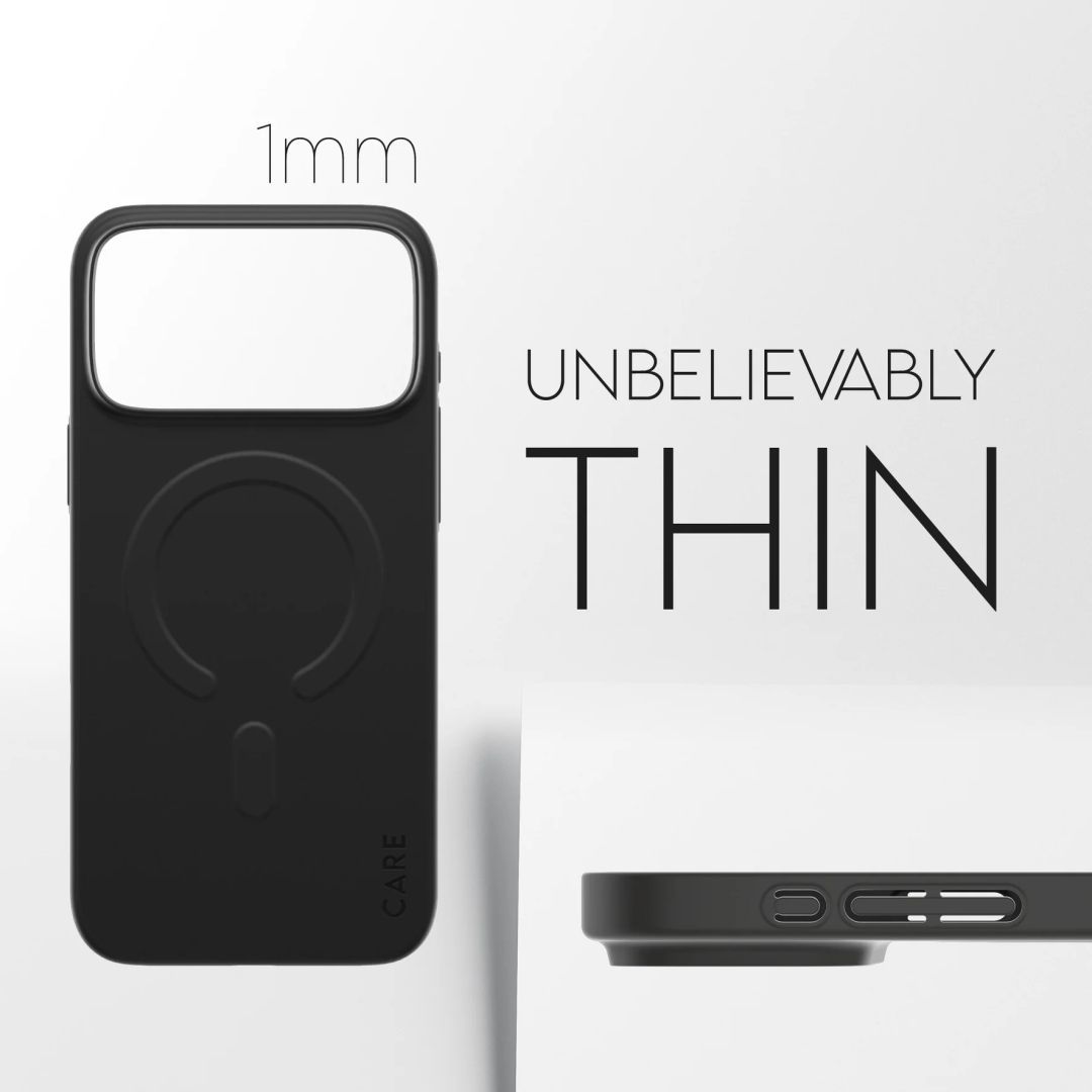 PanzerGlass Care slim MagSafe case for iPhone 17 Pro Max Black
