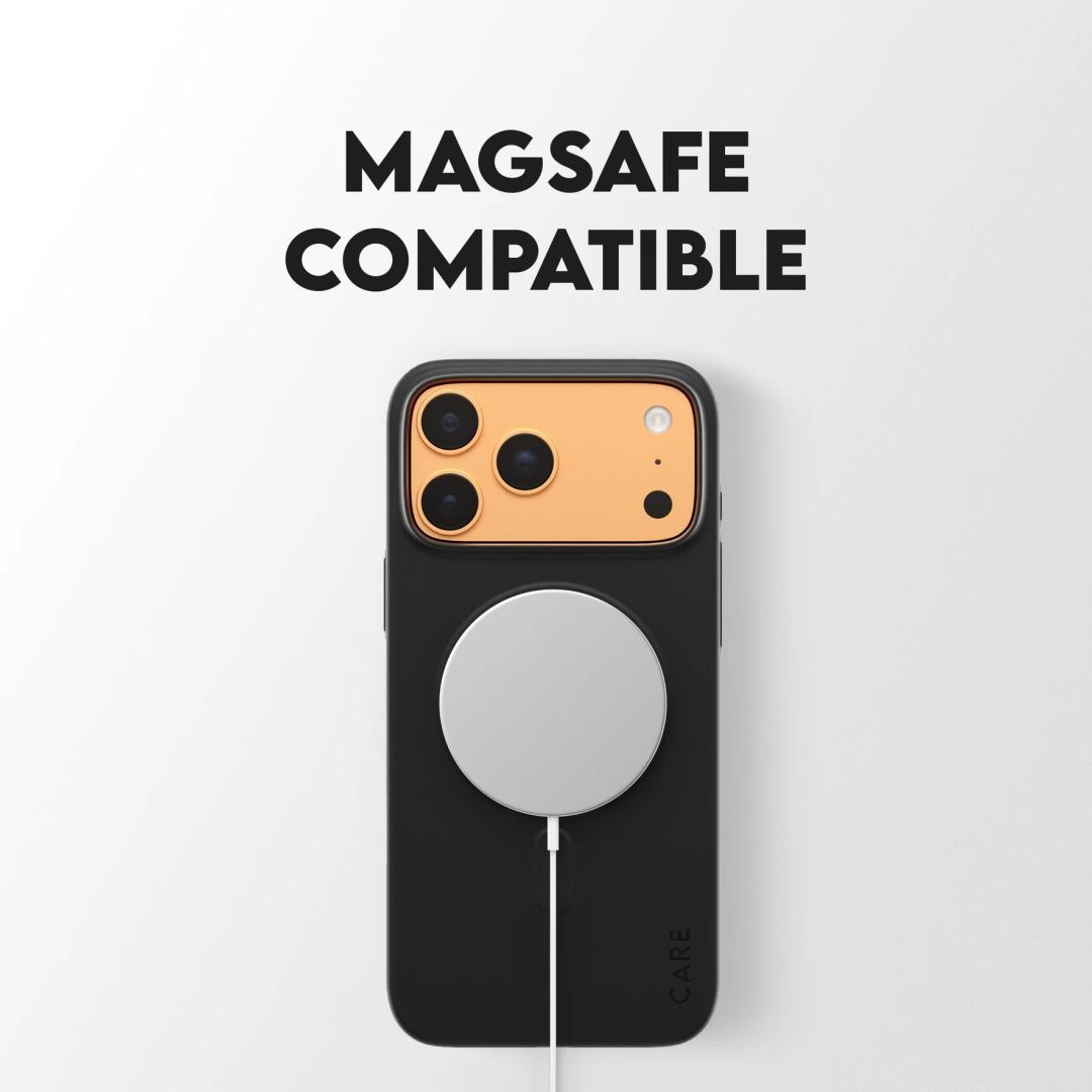 PanzerGlass Care slim MagSafe case for iPhone 17 Pro Max Black