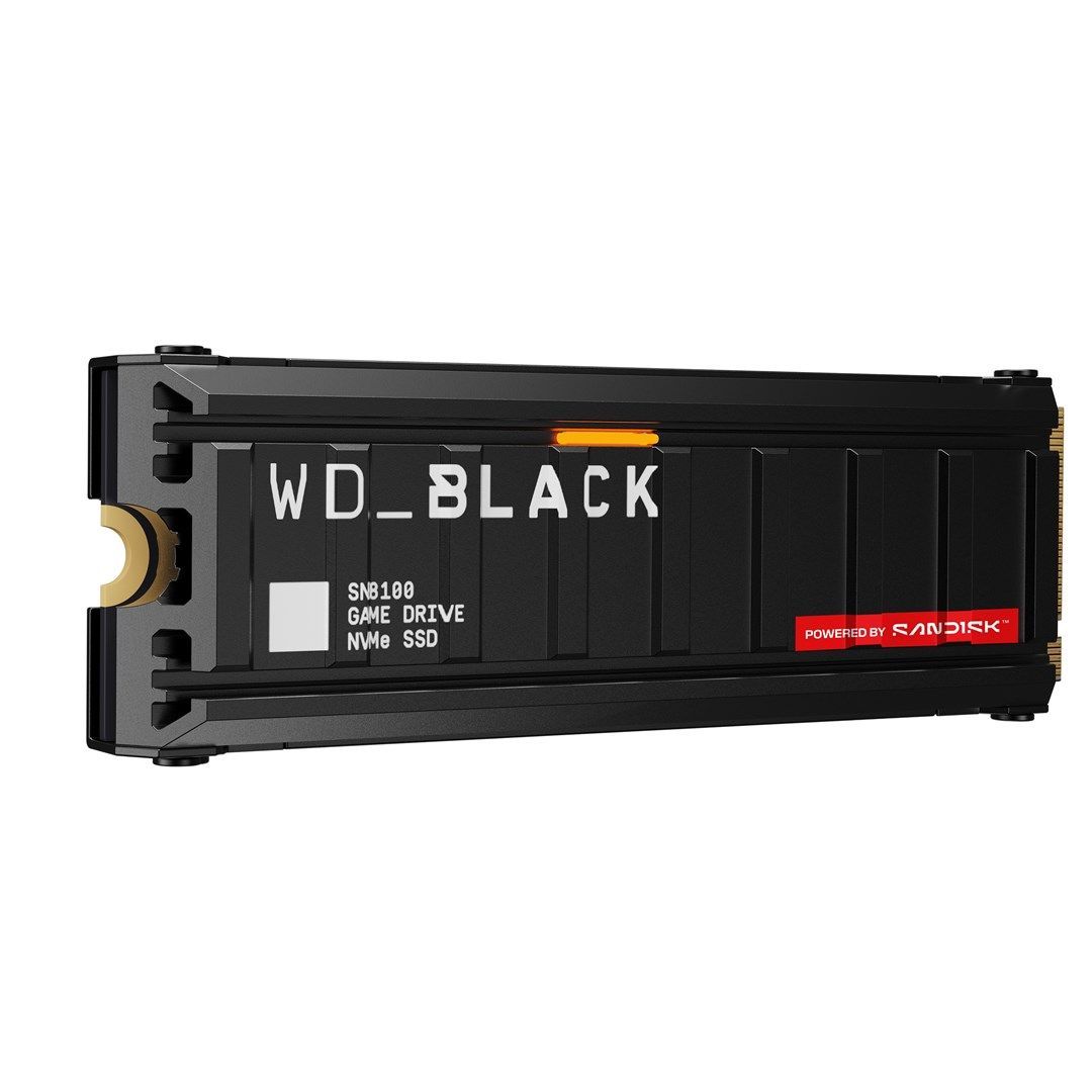 Western Digital 8TB M.2 2280 NVMe SN8100 with Heatsink Black