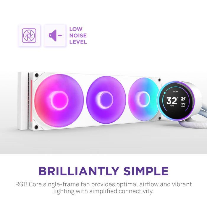 NZXT Kraken Elite 420 RGB White