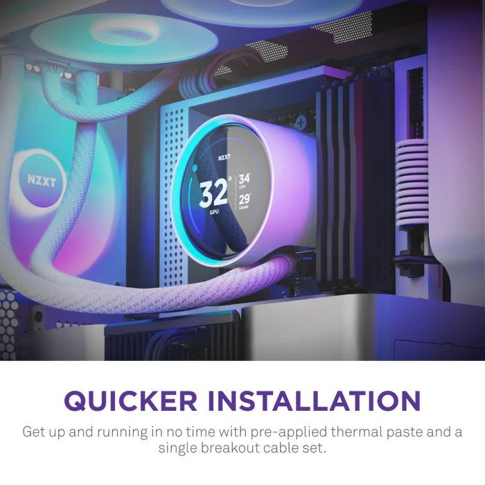 NZXT Kraken Elite 420 RGB White