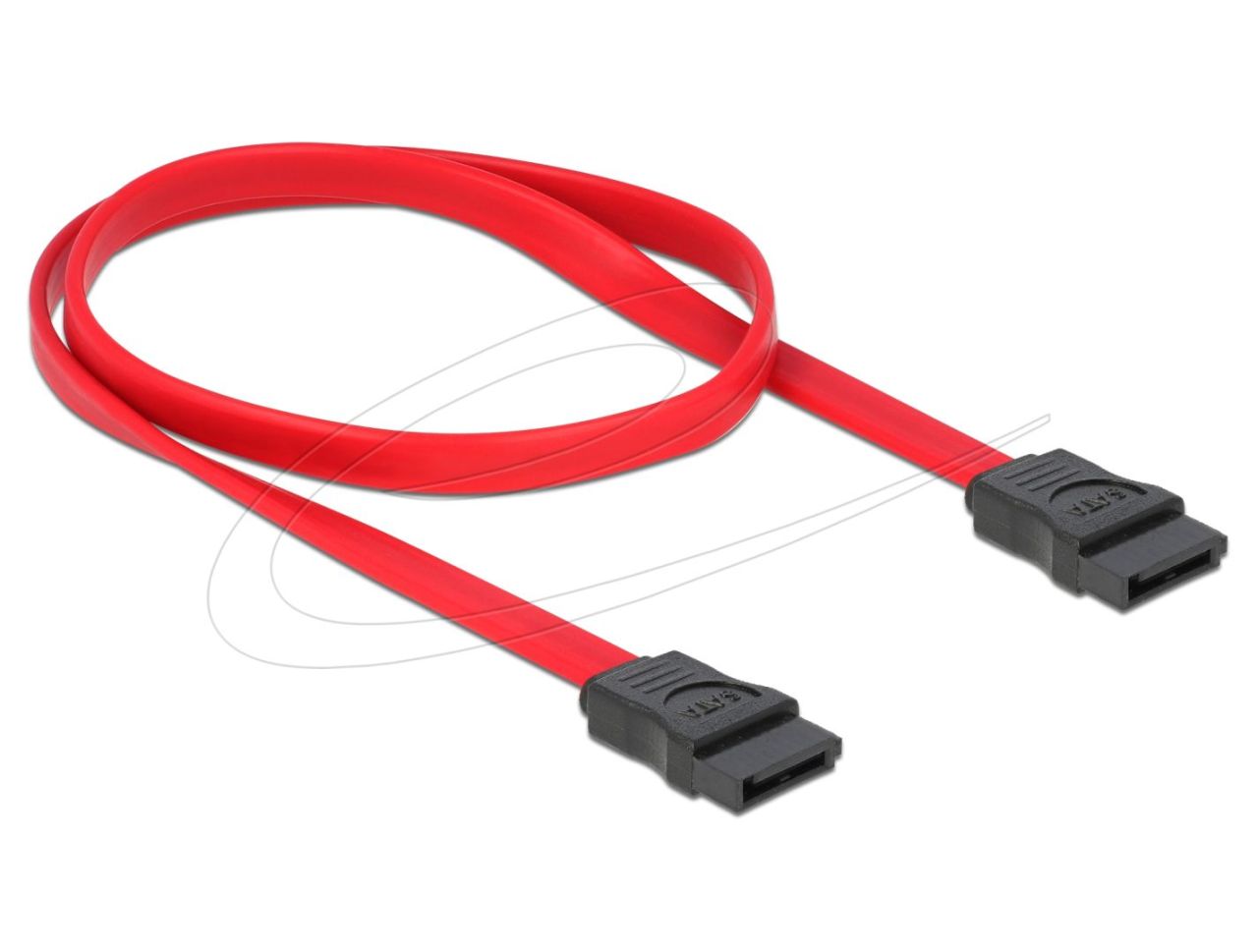 DeLock SATA 3 Gb/s Cable 50cm Red