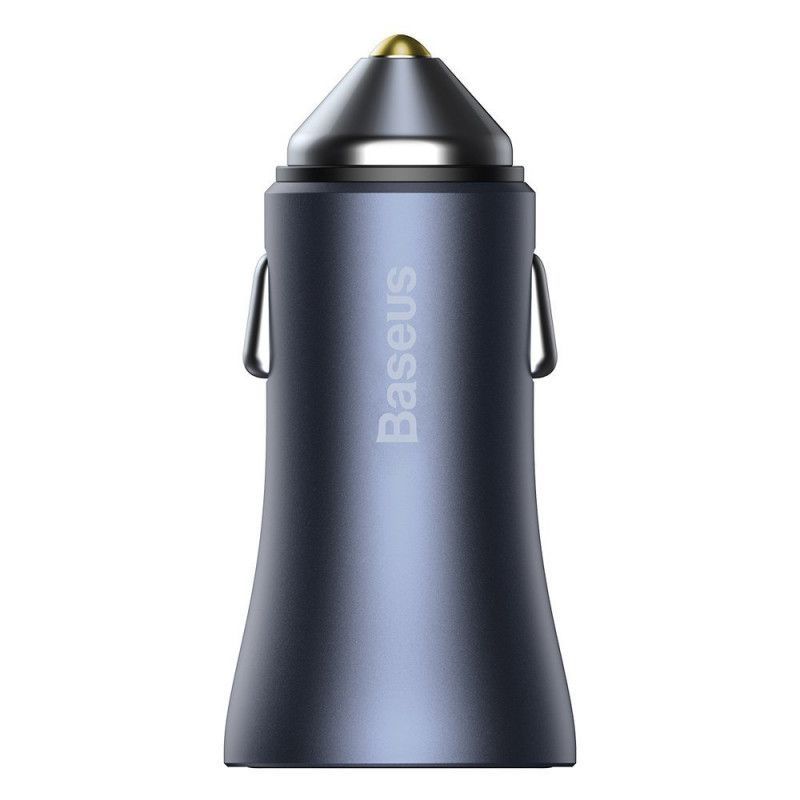 Baseus Baseus USB-A+USB-C Car Charger 40W Grey