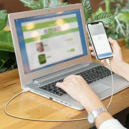 Hoco X88 USB A to Lightning 2,4A cable 1m White