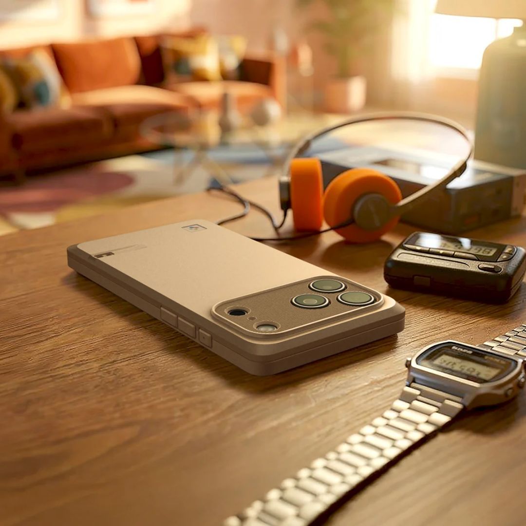 Spigen Classic LS MagSafe case for iPhone 17 Pro Stone