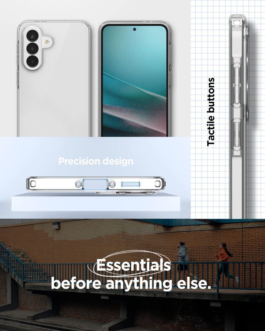 Spigen Liquid Crystal case for Samsung Galaxy A37 5G Crystal Clear