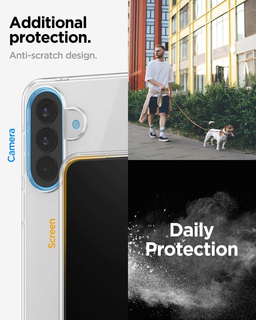 Spigen Liquid Crystal for Samsung Galaxy A57 5G Crystal Clear