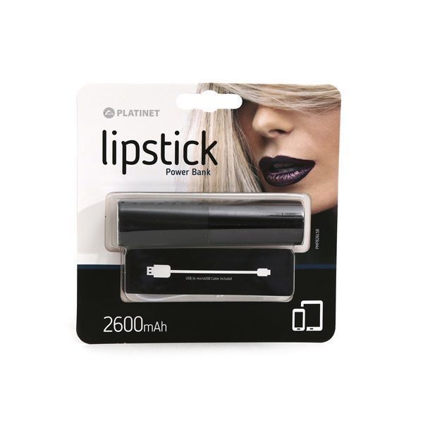 Platinet PMPB26LSB 2600mAh Powerbank Black