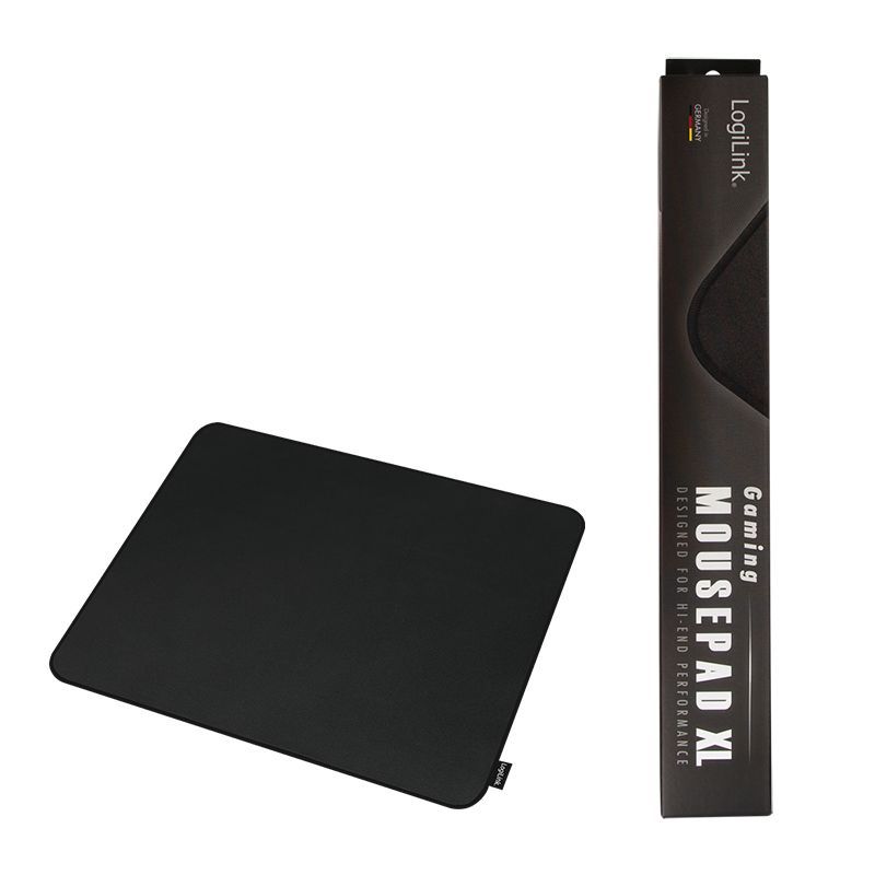 Logilink Gaming stitched edges Egérpad Black