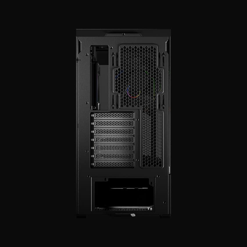 LC Power Gaming 812B Onyx Vision Tempered Glass Black