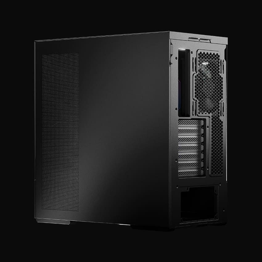 LC Power Gaming 812B Onyx Vision Tempered Glass Black