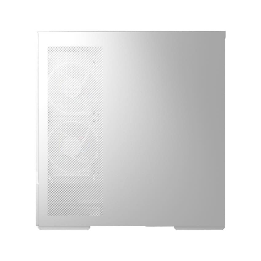 LC Power Gaming 812W Quartz Vision Tempered Glass White