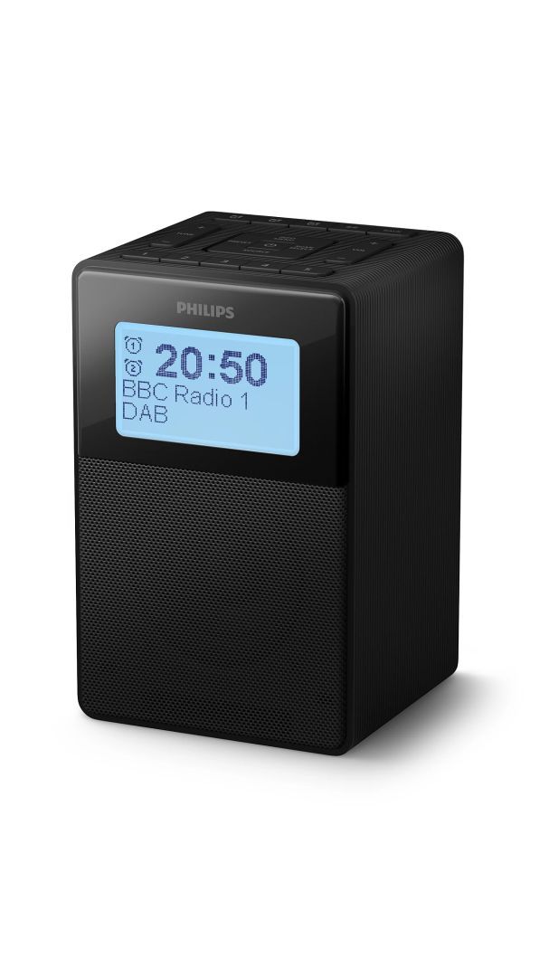 Philips TAR5100/10 Clock Radio Black